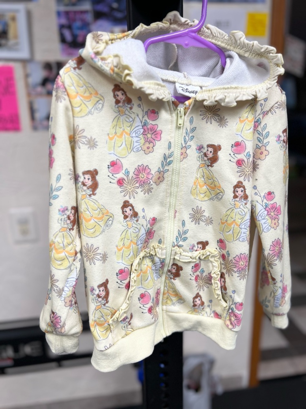 Disney Beauty and Beast Full Zip Hoodie